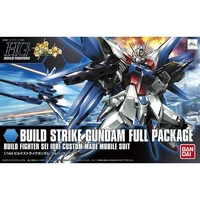 Bandai Gundam HGBF 1/144 Build Strike Gundam Flight Full Package Gunpla Plastic Model Kit