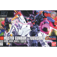 Bandai Gundam HGFC 1/144 GF13-001NH II Master Gundam & Fuunsaiki  Gunpla Model Kit
