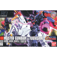 Bandai Gundam HGFC 1/144 GF13-001NH II Master Gundam & Fuunsaiki Gunpla Model Kit
