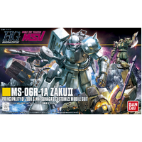 Bandai Gundam HGUC 1/144 MS-06R-1A Zaku II (Shin Matsunga Custom) Gunpla Model Kit