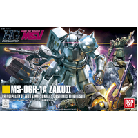 Bandai Gundam HGUC 1/144 MS-06R-1A Zaku II (Shin Matsunga Custom) Gunpla Model Kit