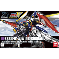 Bandai Gundam HGAC 1/144 XXXG-01W Wing Gundam Gunpla Model Kit