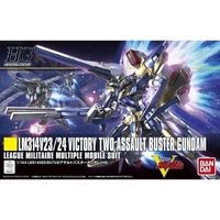 Bandai Gundam HGUC 1/144 LM314V23/24 Victory 2 Assault Buster Gundam Gunpla Plastic Model Kit