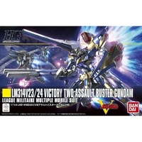 Bandai Gundam HGUC 1/144 LM314V23/24 Victory 2 Assault Buster Gundam Gunpla Plastic Model Kit