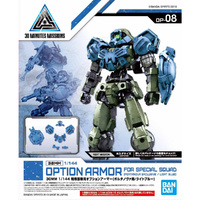 Bandai 30MM 1/144 Option Armor for Special Squad [Portanova Exclusive][Light Blue] Plastic Model Kit