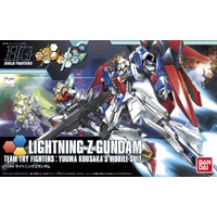 Bandai Gundam 1/144 HGBF Lightning Z Gundam Gunpla Plastic Model Kit
