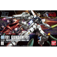 Bandai Gundam HGUC 1/144 Gundam F91 Gunpla Model Kit