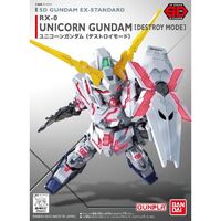 Bandai Gundam SD Gundam Ex-Standard 005 Unicorn Gundam Gunpla Plastic Model Kit
