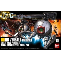 Bandai Gundam HGUC 1/144 RB-79 Ball Twin Set  Gunpla Model Kit
