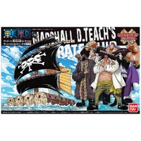 Bandai One Piece Grand Ship Collection - Marshall D. Teach Pirate Ship Plastic Model Kit