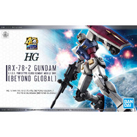 Bandai Gundam HG 1/144 RX-78-2 Gundam[Beyond Global] Gunpla Plastic Model Kit