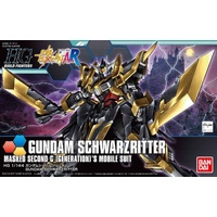 Bandai Gundam 1/144 HGBF Gundam Schwarzritter Gunpla Plastic Model Kit