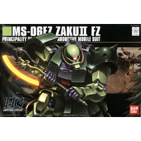 Bandai Gundam HGUC 1/144 MS-06FZ Zaku II FZ Gunpla Model Kit