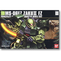 Bandai Gundam HGUC 1/144 MS-06FZ Zaku II FZ Gunpla Model Kit