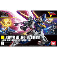 Bandai Gundam HGUC 1/144 LM314V21 Victory Two Gundam Gunpla Model Kit