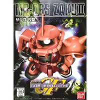Bandai Gundam BB231 MS-06S Zaku II Gunpla Plastic Model Kit