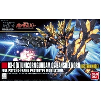 Bandai Gundam HGUC 1/144 Unicorn Gundam 02 Banshee Norn (Destroy Mode) Gunpla Plastic Model Kit