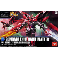 Bandai Gundam 1/144 HGBF Exia Dark Matter Gunpla Plastic Model Kit