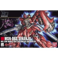 Bandai Gundam HGUC 1/144 MSN-06S Sinanju  Gunpla Model Kit