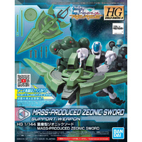 Bandai Gundam HG 1/144 MASS-PRODUCED ZEONIC SWORD Model Kit Gunpla Plastic Model Kit