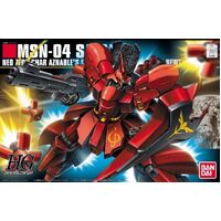 Bandai Gundam HGUC 1/144 MSN-04 Sazabi  Gunpla Model Kit