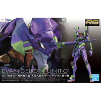 Bandai Evangelion RG Multipurpose Humanoid Decisive Weapon Artificial Human Evangelion Unit-01 Plastic Model Kit