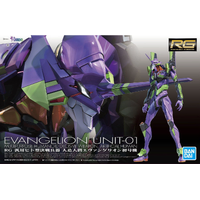 Bandai Evangelion RG Multipurpose Humanoid Decisive Weapon Artificial Human Evangelion Unit-01 Plastic Model Kit
