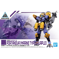 Bandai 30MM 1/144 bEXM-15 Portanova [Marine Type][Purple] Plastic Model Kit