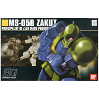 Bandai Gundam HGUC 1/144 Zaku I Gunpla Plastic Model Kit