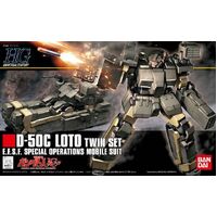 Bandai Gundam HGUC 1/144 Loto Twin Set Gunpla Plastic Model Kit