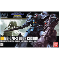 Bandai Gundam HGUC 1/144 MS-07B-3 Gouf Custom Gunpla Model Kit