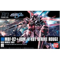 Bandai Gundam HGCE 1/144 MBF-02 + AQM/E-X01 Strike Rouge Gunpla Model Kit
