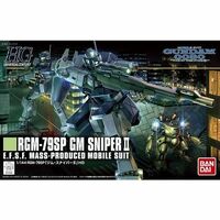Bandai Gundam HGUC 1/144 RGM-79SP GM Sniper II Gunpla Model Kit