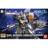 Bandai Gundam HG 1/144 R02 Duel Gundam Assaultshroud Gunpla Plastic Model Kit