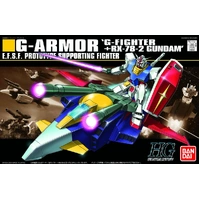Bandai Gundam HGUC 1/144 G-Armor "G-Fighter + RX-78-2 Gundam" Gunpla Model Kit