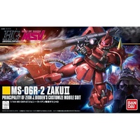 Bandai Gundam HGUC 1/144 MS-06R-2 Zaku II (Johnny Ridden Custom) Gunpla Model Kit
