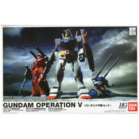 Bandai Gundam HGUC 1/144 Gundam Operation V Set Gunpla Plastic Model Kit