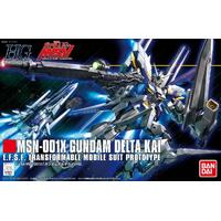 Bandai Gundam HGUC 1/144 MSN-001X Gundam Delta Kai  Gunpla Model Kit