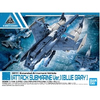 Bandai 30MM 1/144 Extended Armament Vehicle [Attack Submarine Ver.][Blue Gray] Plastic Model Kit