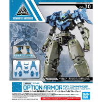 Bandai 30MM 1/144 Option Armor For Commander [Cielnova Exclusive][Blue Gray] Plastic Model Kit