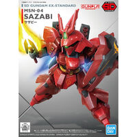 Bandai Gundam SD Ex-Standard Sazabi Gunpla Plastic Model Kit