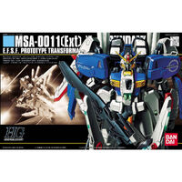 Bandai Gundam 1/144 HGUC MSA-0011 (Ext) EX-S Gundam "Gundam Sentinel" Gunpla Plastic Model Kit