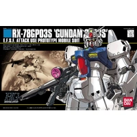 Bandai Gundam HGUC 1/144 RX-78 GP03S Gundam Gunpla Model Kit