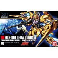 Bandai Gundam HGUC 1/144 MSN-001 Delta Gundam Gunpla Model Kit