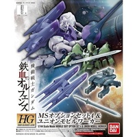 Bandai Gundam HG 1/144 MS Option Set 4 & Union Mobile Worker Plastic Model Kit