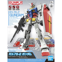Bandai Gundam Entry Grade 1/144 RX-78-2 Gundam (3L) Plastic Model Kit