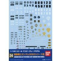 Bandai Gundam Decal 24 MG Multiuse - 0083