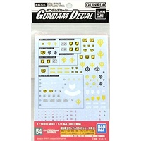 Bandai Gundam Decal 54 HGUC 0800 Series ZEON
