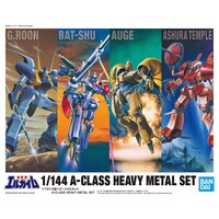 Bandai Gundam 1/144 A-Class Heavy Metal Set Gunpla Plastic Model Kit