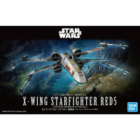 Bandai Star Wars 1/72 Star Wars X-Wing Starfighter Red 5(Star Wars:The Rise Of Skywalker) Plastic Model Kit